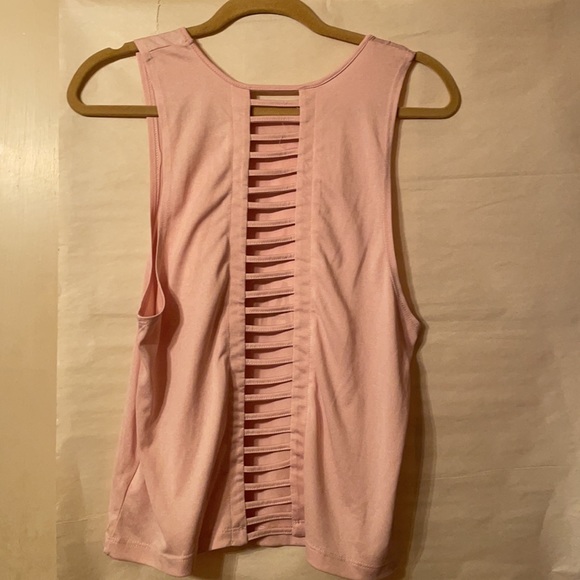 REDUCED PRICE Marilyn Marilyn Monroe pink tank with semi- see through back ❤️ - Picture 4 of 5